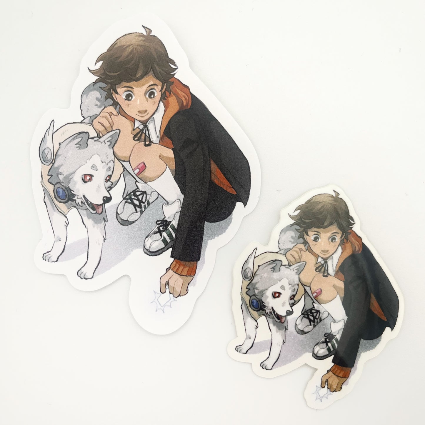 Persona 3 Ken & Koromaru Sticker