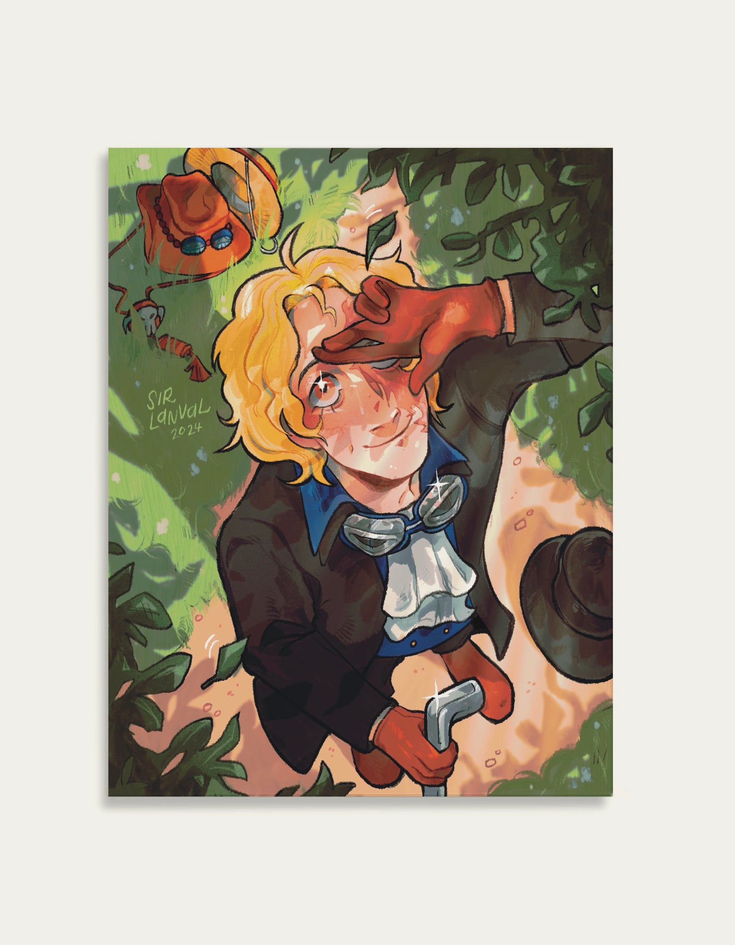 One Piece Sabo Print