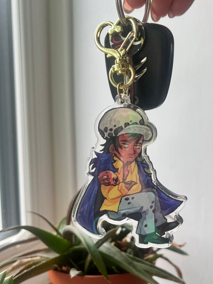 One Piece Law Keychain