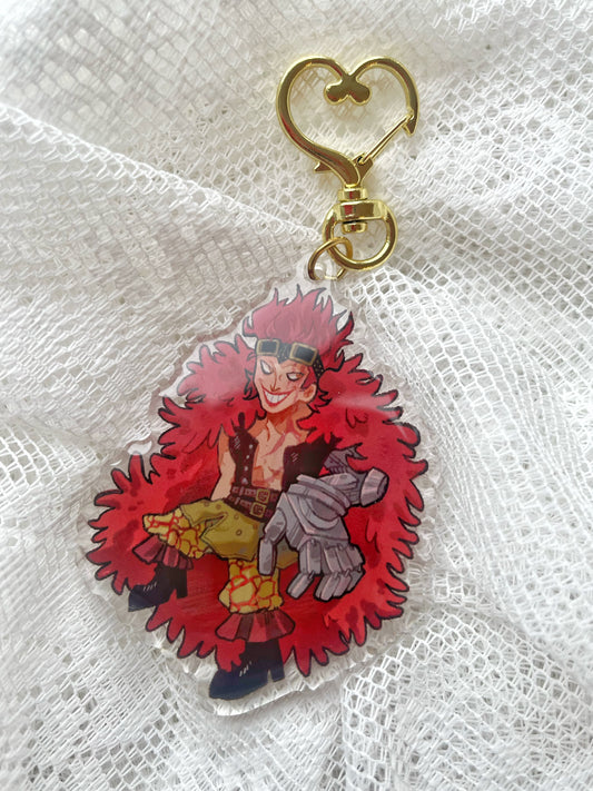 One Piece Eustass Kid Acrylic Keychain