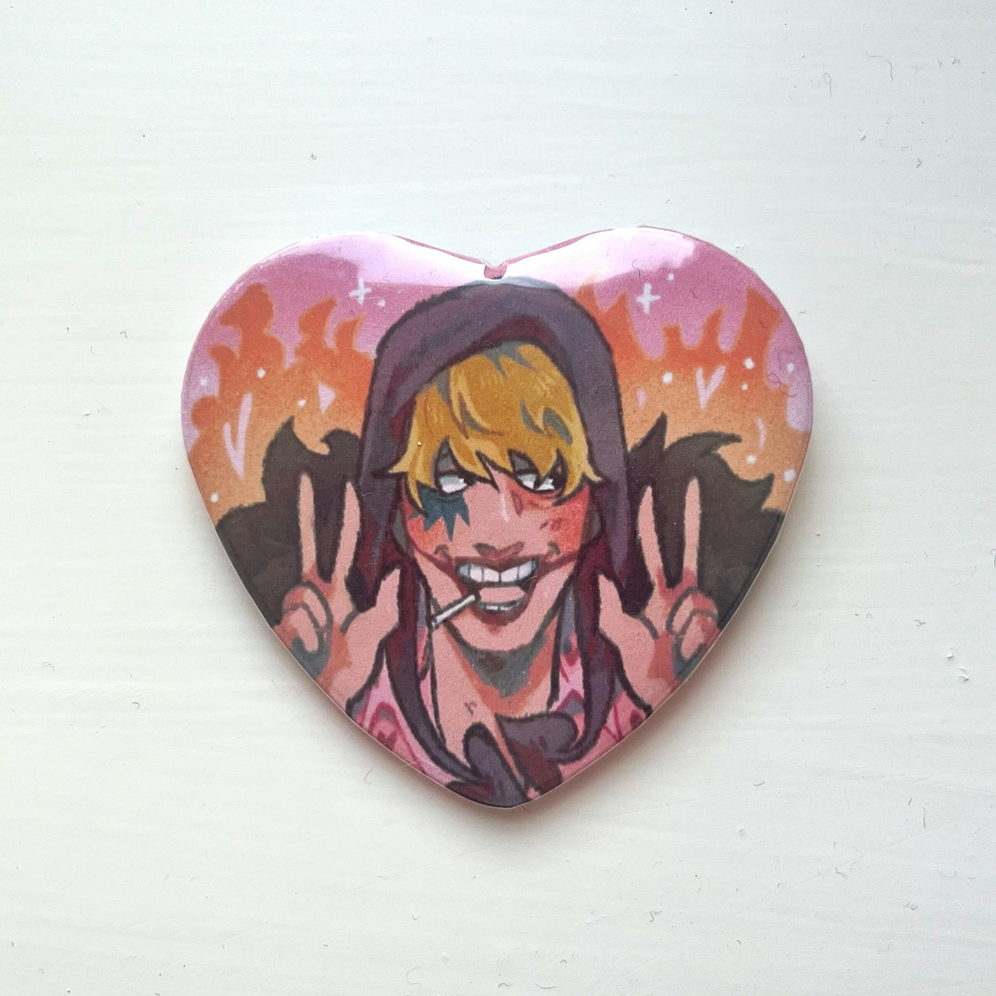 One Piece Corazon Heat Button