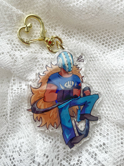 One Piece Killer Acrylic Keychain