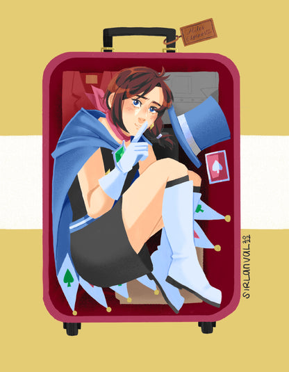 Ace Attorney Trucy Print