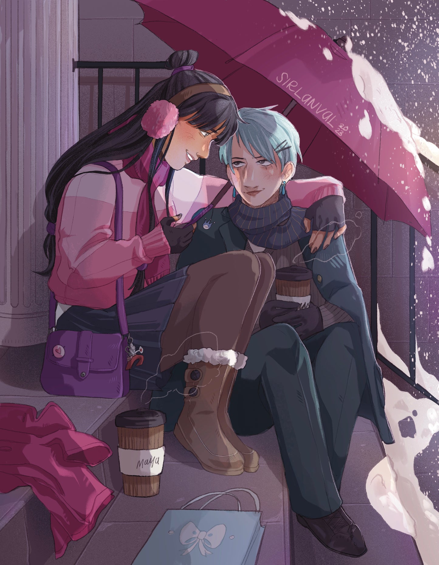 Ace Attorney Franmaya Print