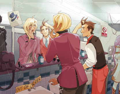 Ace Attorney Klapollo Print