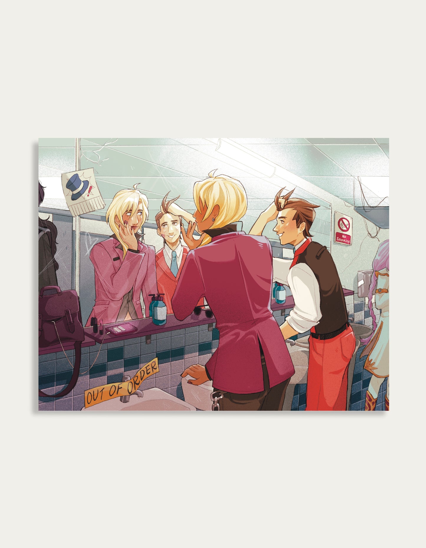 Ace Attorney Klapollo Print